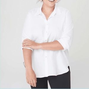 Loft Plus Hi-Lo Tunic Shirt